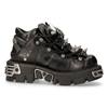 New Rock - M110S1 Niedrige Schuhe - Schwarz/Silberfarben Product image